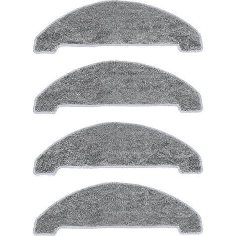 Lot de 4 lingettes de rechange pour aspirateur/balai/serpillère Xiaomi Viomi S9 (1/5)