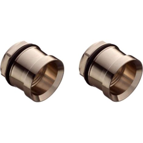 Hansgrohe - Adaptadores de excéntricas G 3/4 en forma de S para renovación, cromo 02026000