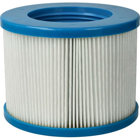 vhbw Filter Cartridge compatible with Arebos 24 V 70 W Pool - Spare Filter Blue White