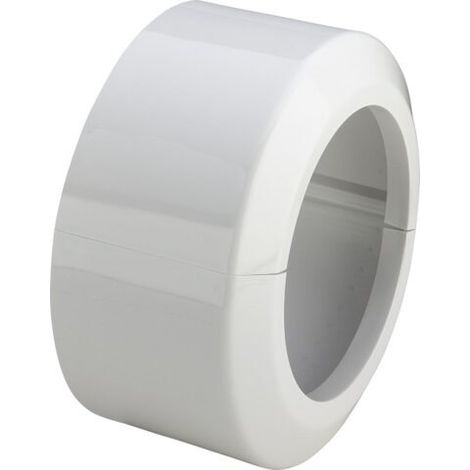 Roseta 110 de dos piezas, plástico/blanco alpino