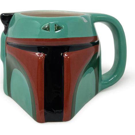 Taza 3D Boba Fett The Mandalorian Star Wars