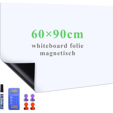 Rouleau Magnétique Mural Adhésif :Tâches de bureau bien visibles (1/5)