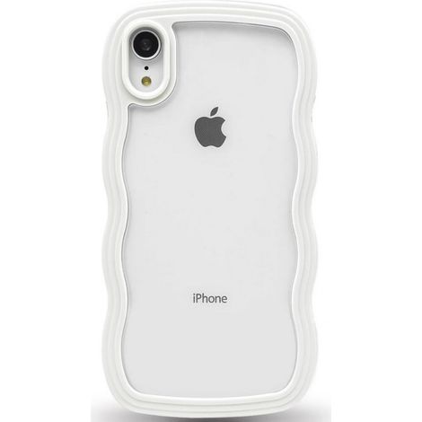 Coque de protection transparente en TPU souple antidérapant et résistant aux chocs, avec contour rigide et design ondulé unique pour une meilleure prise en main et une protection optimale contre les c (1/5)