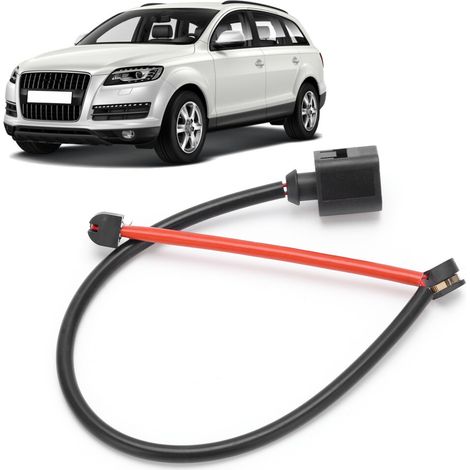 Verschleißsensor für vordere Bremsbeläge für Cayenne Modelle 2003-2010, schwarz/rot 7L0907637