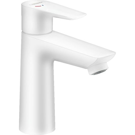 Hansgrohe Talis E - Grifo de lavabo, CoolStart, blanco mate 71714700 (1/4)