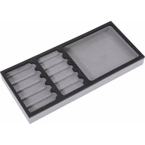 Module mousse 1/3 vide pour douilles longues - SAMOUTILLAGE - MOD-54