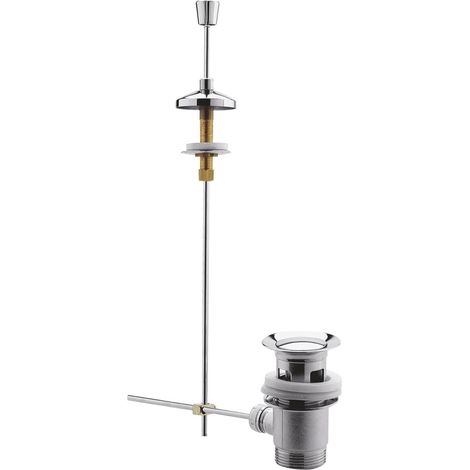 Nuie Pop Up Basin Waste Chrome - Slotted (1/2)