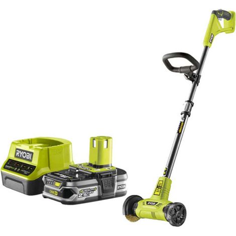 Confezione RYOBI Detergente per pavimenti RYOBI 18V OnePlus RY18PCA-0 - 1 Batteria 2.5Ah - 1 Caricatore rapido RC18120-1
