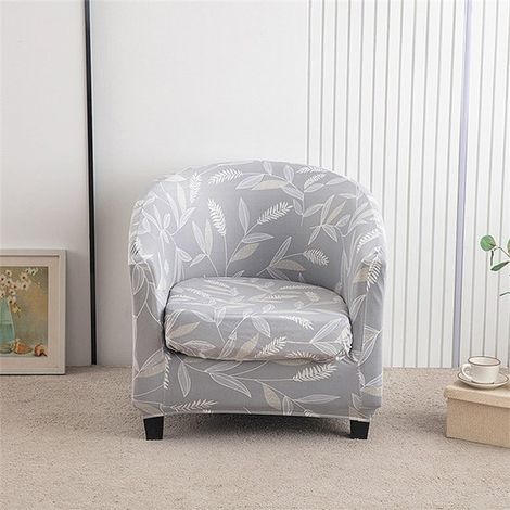 Funda elástica para sillón, Funda resistente para sillón (incluye funda para cojín de asiento), Funda antideslizante para asiento tipo butaca (1/5)