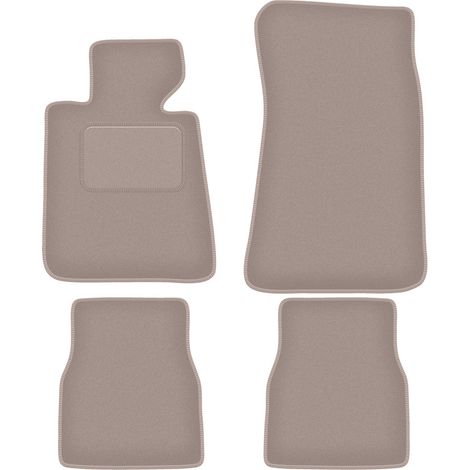 Tappetini auto in velluto per: BMW Serie 3 E30 Coupé (1982-1994) beige (1/5)