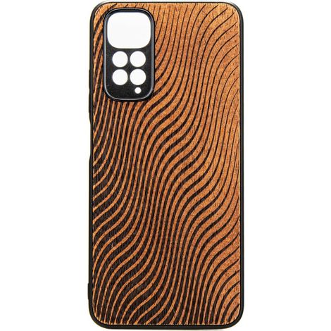 Custodia in legno per Xiaomi Redmi Note 11 / 11S MERBAU WAVES