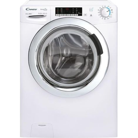 LS SMART PRO INVERTER 8+5 kgs 1500 trs moteur BLDC, couleur White CANDY - CSOW5854TWMC-47