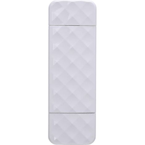 Wiederaufladbare, multifunktionale LED-Lesezeichenlampe mit Clip, 3 Modi, 5 Helligkeitsstufen, weiß