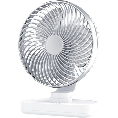 Ventilateur De Bureau Ventilateur de Voyage Rechargeable USB Appareil Rafraîchissant À Longue Autonomie, Ventilateur Portable Économe (1/5)