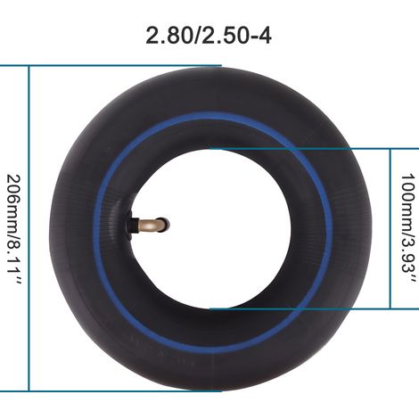 Gentay 2.80/2.50-4 Mini-Schläuche für Elektromobile und Scooter für Senioren (einheitlicher Flansch) (1/4)