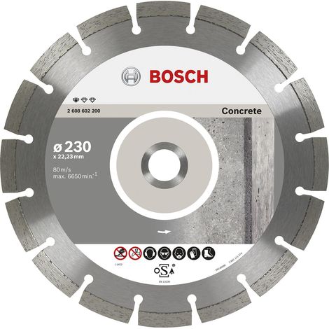 Bosch 10x disco de diamante Standard for Concrete, 230 x 22,23 x 2,3 x 10 mm -2608603243 (1/5)