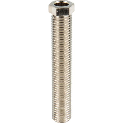 tecuro Vite a vite per cestello (extra lunga), per valvole a cestello da cucina M12 x 1,5 mm x 70 mm ottone cromato 588117 (1/3)