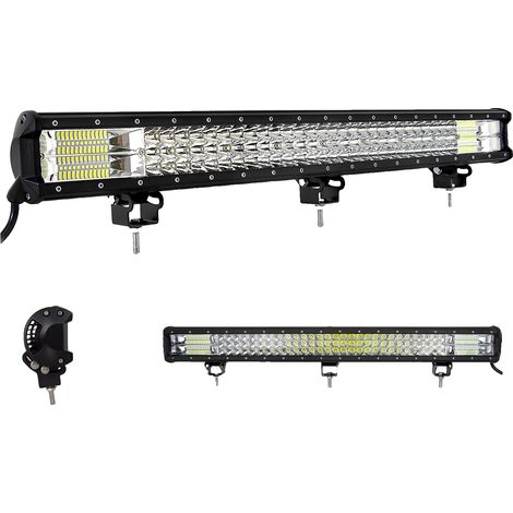 Barre lumineuse LED, étanche, applications polyvalentes, 28in sans câblage (1/2)