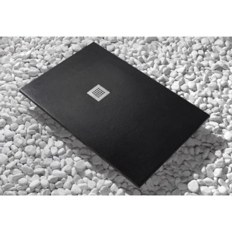 SANYCCES STRATO Plato Ducha Resina Negro - Medida: 130x80 cm - ref: PL301130080BM