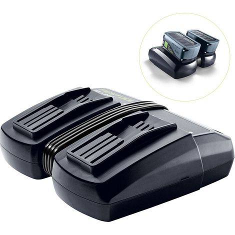 Festool 577019 TCL 6 Duo Rapid Charger 230v (1/5)