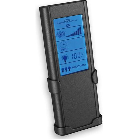 [GEBRAUCHT] B-Ware Westinghouse RF-Fernbedienung Ventilator schwarz batteriebetrieben Wandhalter (1/2)
