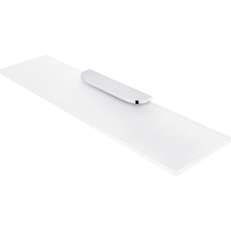 Nimco Nikau - Ablage, Länge 60 cm, Glas matt/Chrom NK 30091B-60-26