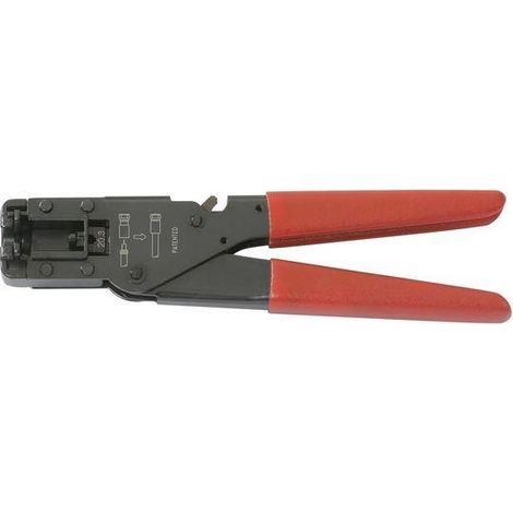 Wisi 70261 Pinza crimpatrice nera per connettori F