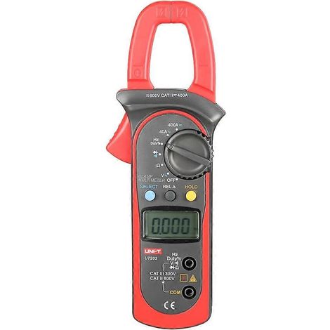 Stück digitales Zangenmultimeter AC/DC-Spannungs-, Strom-, Widerstands- und Temperaturmessgerät (UT203)