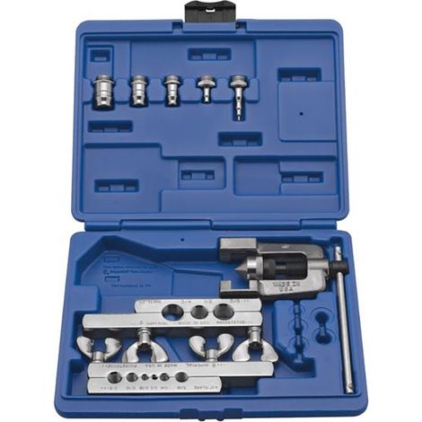 Abocardador Imperial 275-FS  Precisión 45°  Rango 1/8" a 3/4"  Herramienta Profesional Aire Acondicionado