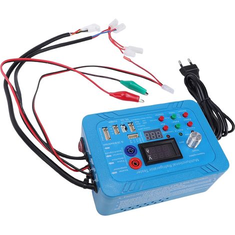 Testeur de Réfrigérateur à Onduleur, Instrument de Test de Carte à Fréquence Variable avec Avertissement Sonore pour la Réparation de Vannes Motorisées à 6 Broches et 5 Broches (Prise UE) (1/5)