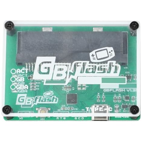 Game Boy Flash Cartridge Burner pour GB GBC, Type-C ROM Dumper, compatible avec le logiciel FlashGBX (1/5)