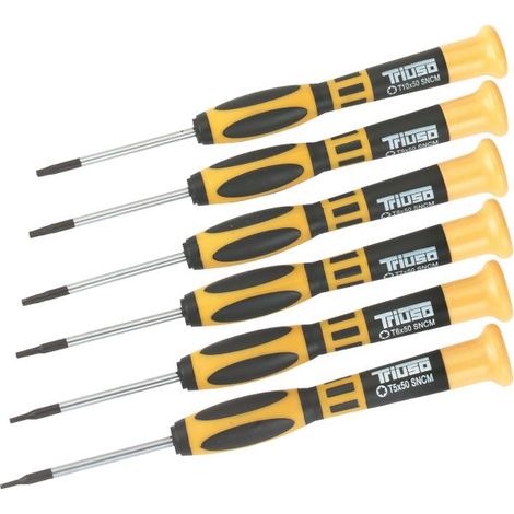 TRIUSO SET CACCIAVITI DI PRECISIONE PERMECCANICA TORX 6 PZ