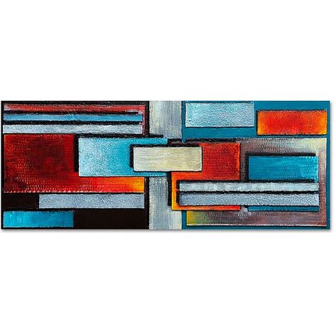 Tableau panorama d'image sur toile abstraction toile 58 - 50 x 20 cm (1/5)