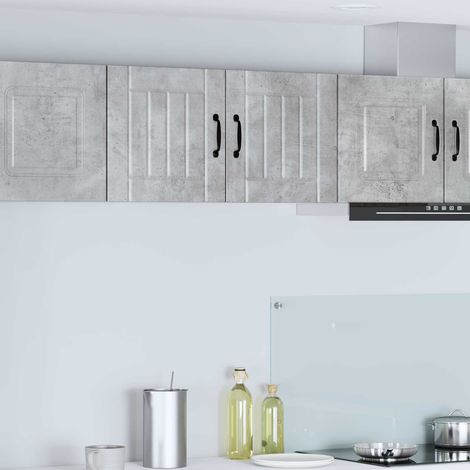 Küchenschrank Lucca 2 pcs Betongrau 40 x 31 x 40 cm