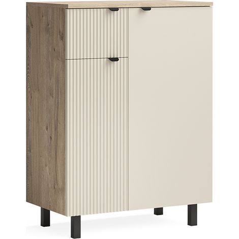 Credenza Puerto, Rovere/Cachemire, 69 x 95 cm, Vicco (1/5)