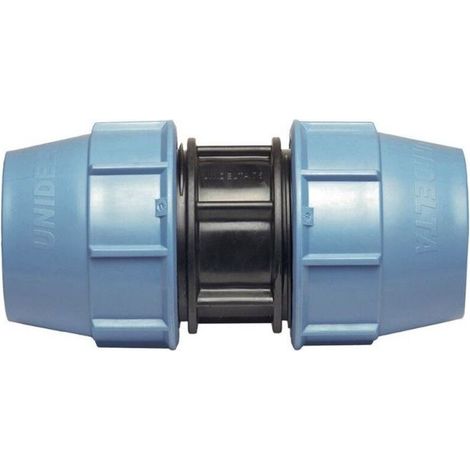 Manchon PE - Raccord Compression Ø63 mm - Pour Tuyaux Polyéthylène - Eau Froide - 1 Pièce