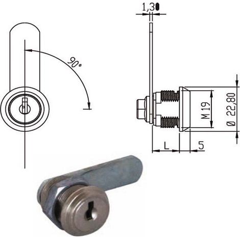 Cilindro Levetta de 20 mm 165580 Omr