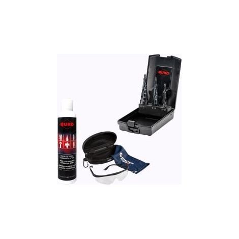 RUKO ULTIMATECUT Multidrill-Satz HSS RUnaTEC 3tlg. inkl. Spray & Schutzbrille - WZS101087PRO (1/5)