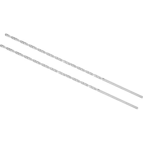 2-Pièces Extra Longue Torsion Perceuse Mèche pour Cuivre Métal (1/5)