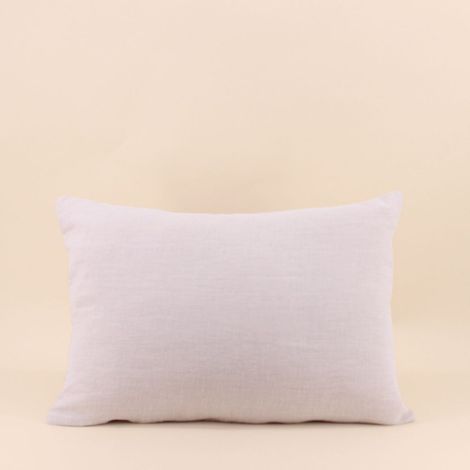 Coussin rectangulaire gris 40x60cm (1/5)