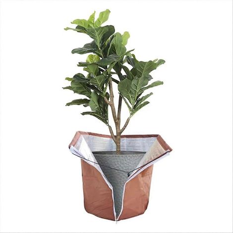 Protection thermique pour pots de fleurs d'hiver 65 x 70 cm (1/5)