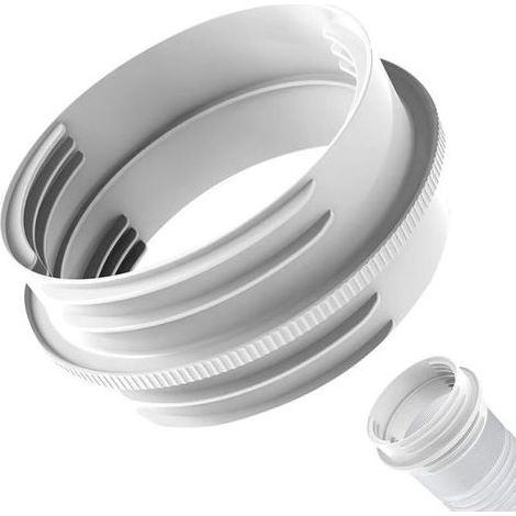 Connecteur de Tuyau d'Évacuation pour Climatiseur Mobile,Connecteur Portable 13/15 cm,Prolongateur Anti-Fuite Pour Fenêtre Coulissante Et Mur (1/5)