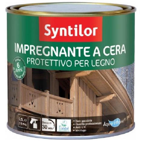 IMPREGNANTE A CERA 0.5L NOCE SCURO