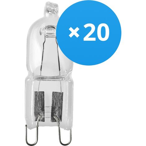 Lot 20x Osram Halogène G9 HaloPin Eco 60W