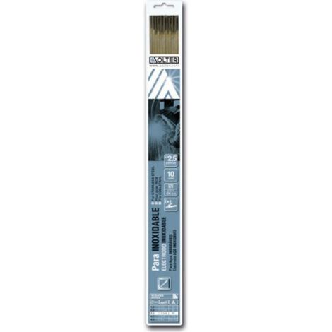 ÉLECTRODE INOXYDABLE BLIST.10U - 2,5X350 MM