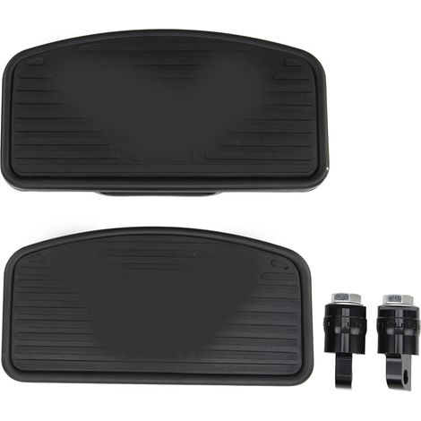 Repose-pieds passager arrière moto aluminium réglable plaque de plancher pour 883 1200 (1/5)