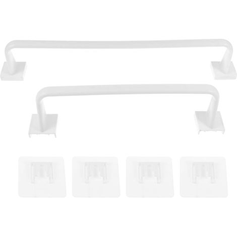 Bathroom and Kitchen Towel Racks 2 Pieces Self Adhesive No