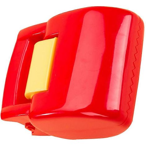 Pelle à litière extérieure avec pince et manche court pratique, outil de nettoyage et de ramassage inclus, avec sac en plastique (rouge) (1/4)