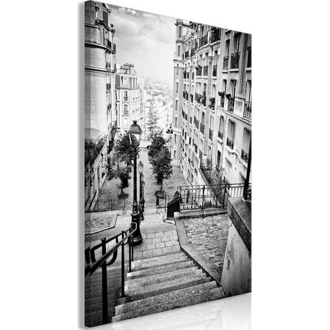 Dipinto - Periferia parigina (1 parte) verticale (1/3)