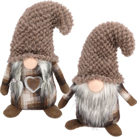 Gnomo nano come regalo di Natale, gnomo di Babbo Natale, grande coppia di nani JUMIhome (1/5)